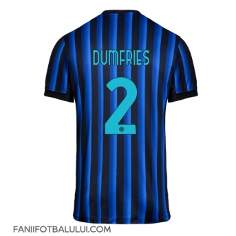 Inter Milan Denzel Dumfries #2 Tricou Fotbal Replică 2025-26 Barbati Acasa